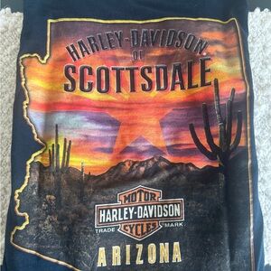 Harley-Davidson Navy Long Sleeve T-Shirt XS